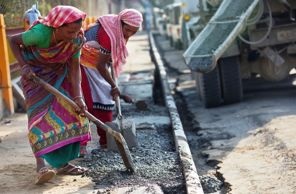 Indické robotníčky pri práci