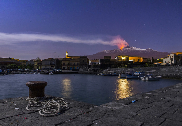 Sopka Etna, Taliansko