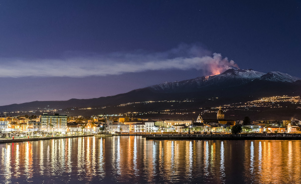 Sopka Etna, Taliansko