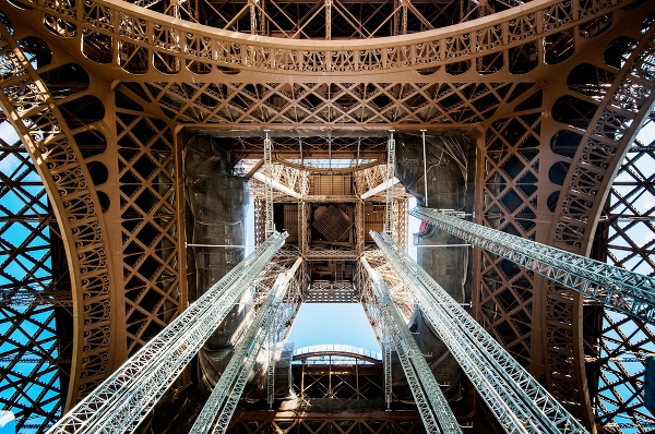 Pohľadn na Eiffelovu veža