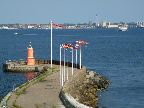 Úžina Öresund medzi Dánskom