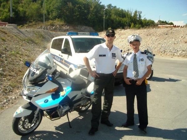 Slovenskí policajti v Chorvátsku