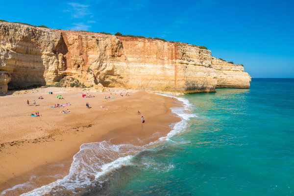 Praia de Benagil, Algarve,
