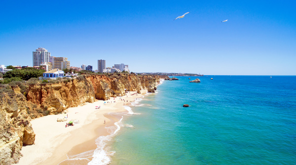 Praia de Rocha, Algarve,