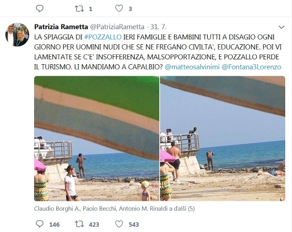 Ľudí na pláži šokovali