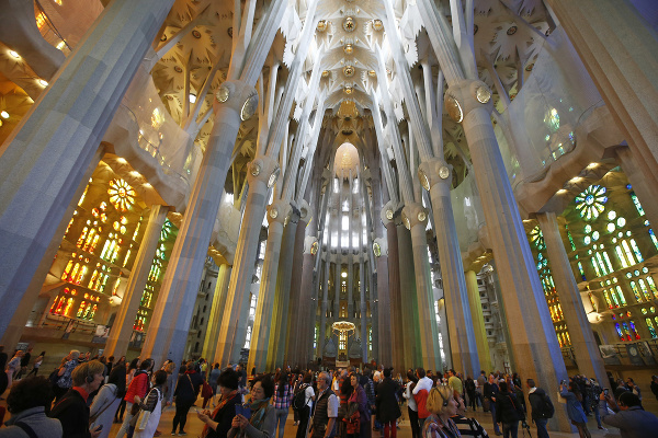 Sagrada Familia, Barcelona, Španielsko