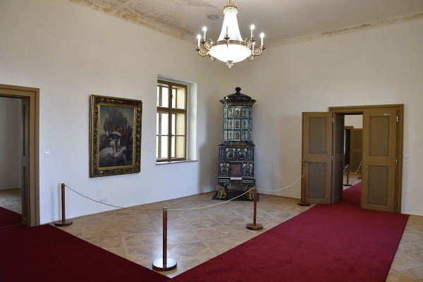 Interiér zámku