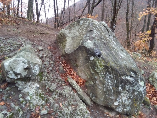 Trúbiaci kameň v časti