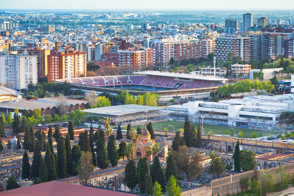 Štadión Camp Nou, Barcelona,