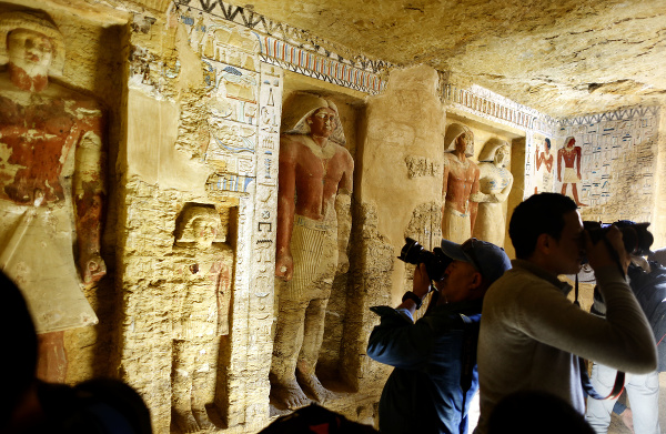 Egyptskí archeológovia objavili hrobku
