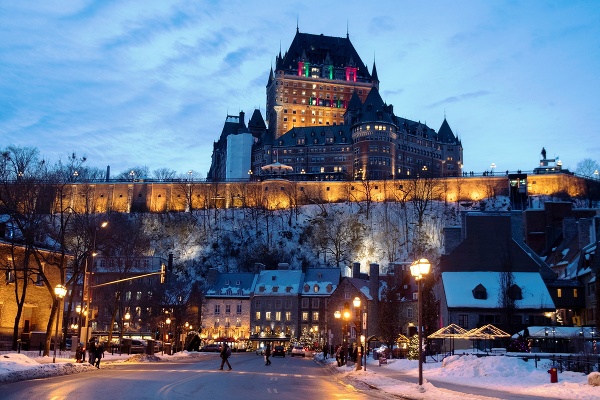 Vianočný Quebec, Kanada