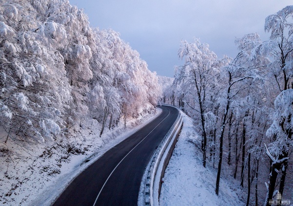 Malé Karpaty pod snehovou
