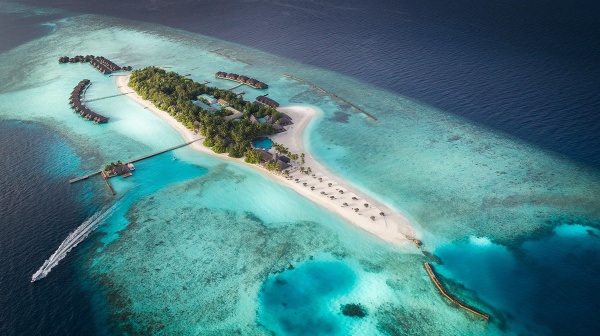 Ostrov Veligandu, Maledivy