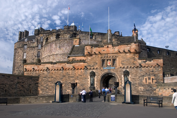Edinburghský hrad, Škótsko