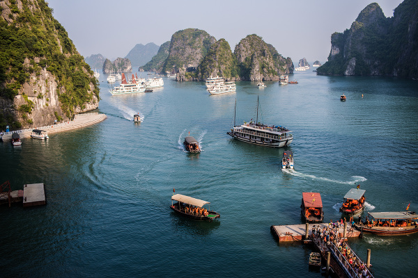 Titov Island, Halong Bay,