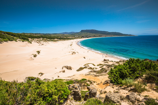 Bolonia beach, Španielsko