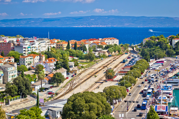 Železnica v Splite
