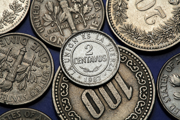 Bolívijské  mince