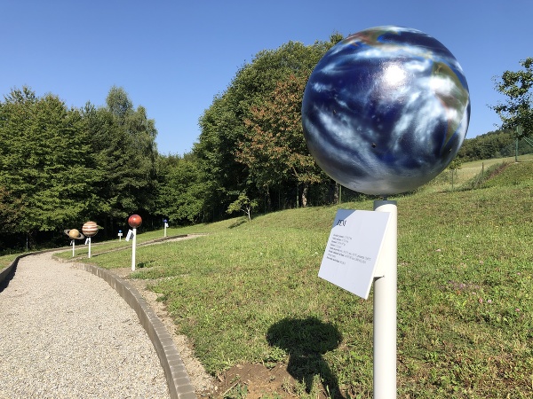 Park slnečnej sústavy pri