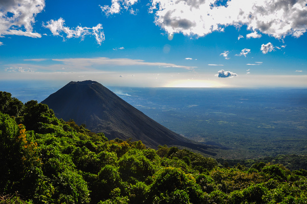 Sopka Izalco v Salvádor