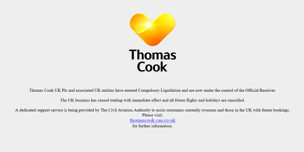 Cestovná kancelária Thomas Cook