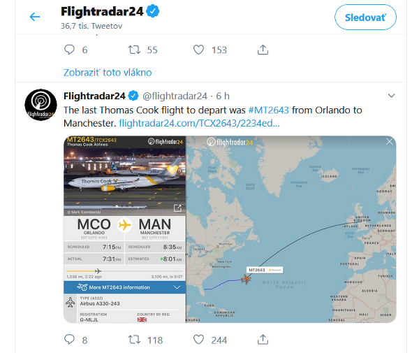Cestovná kancelária Thomas Cook