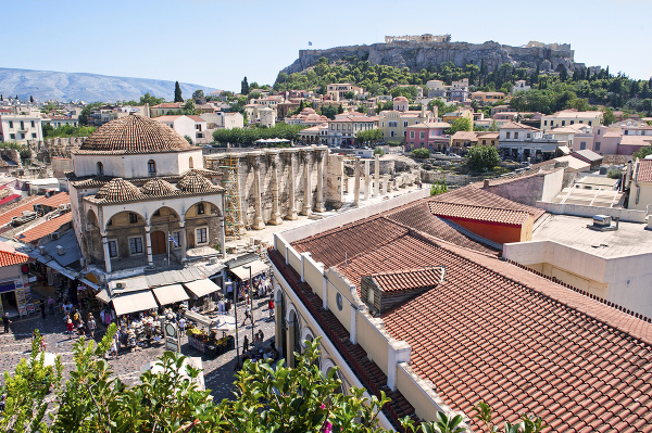 Aténska štvrť Monastiraiki