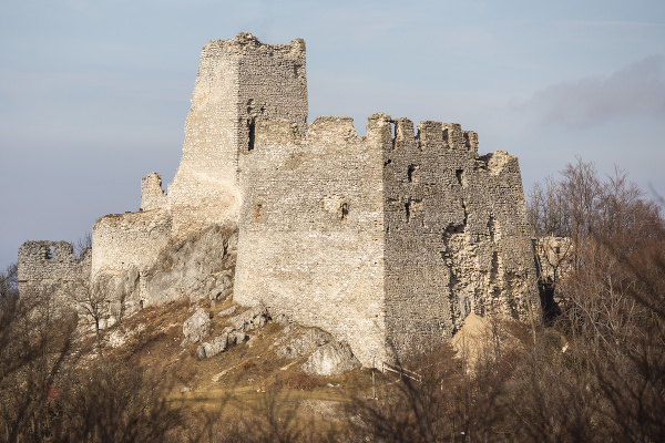 Na snímke zrúcanina hradu