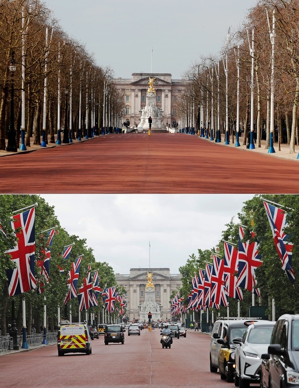 Londýn pred a po