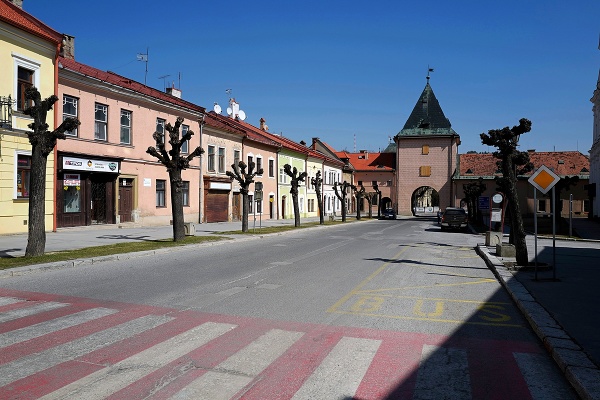 Košická ulica v Levoči