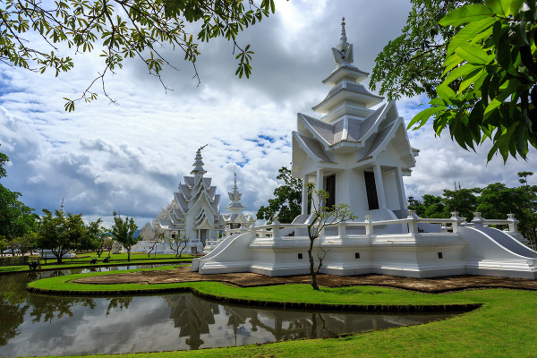 Chrám Wat Rong Khun,