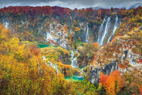 Plitvické jazerá, Chorvátsko