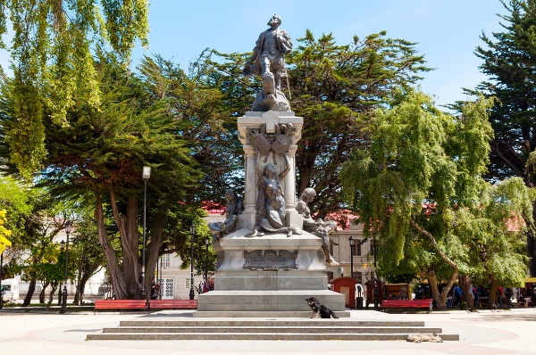 Magalhaesova socha v Punta