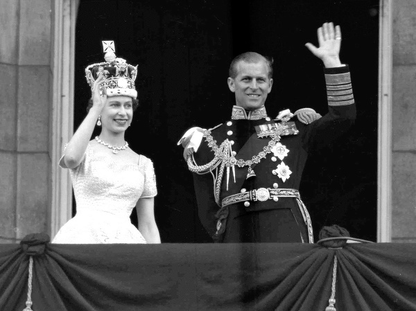 Princ Philip a kráľovná