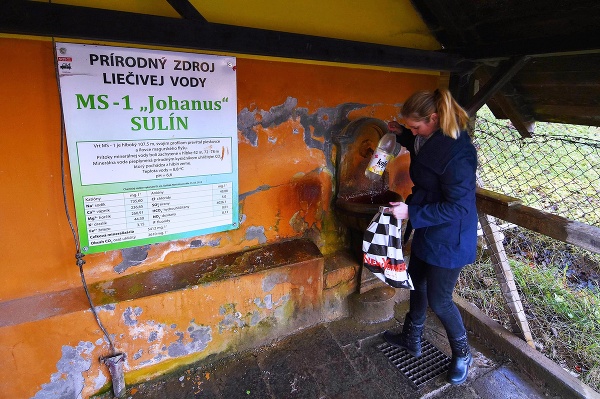 Obec Sulín, prameň Johanus