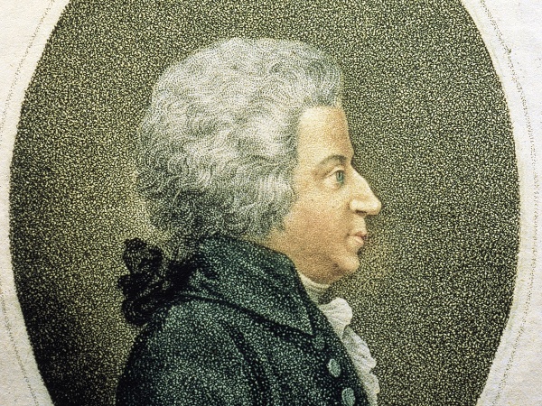 Portrét W. A. Mozarta
