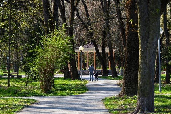 Mestský park v Lučenci