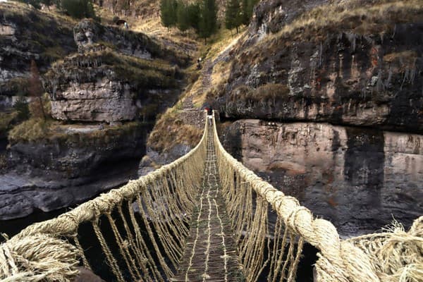 Lanový most Inkov v