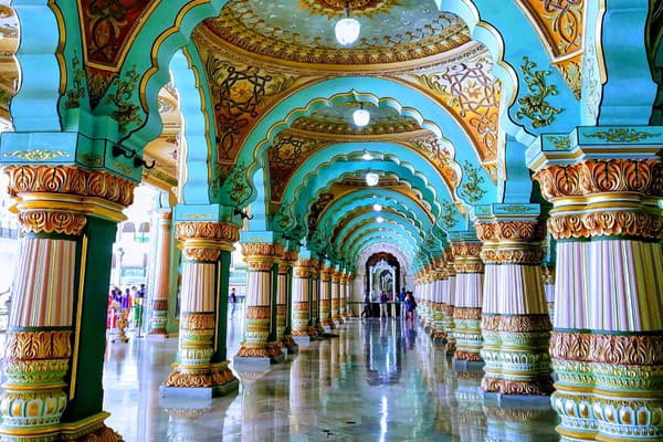 Maisúrsky palác, India