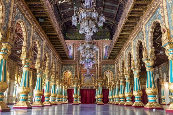 Maisúrsky palác, India