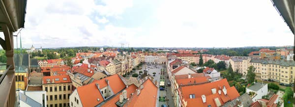 Pohľad na Pardubice zo