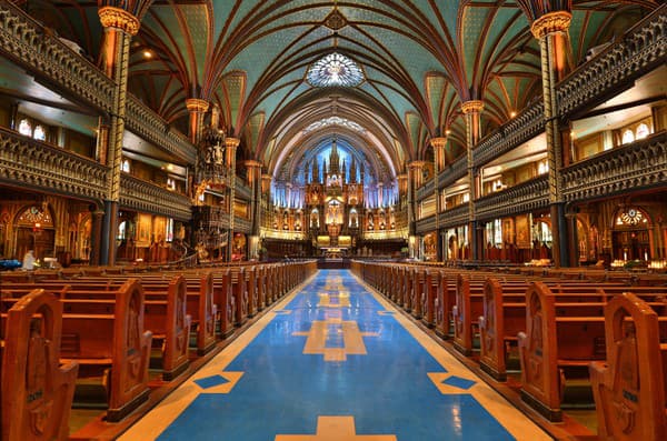Bazilika Notre Dame, Montreal,