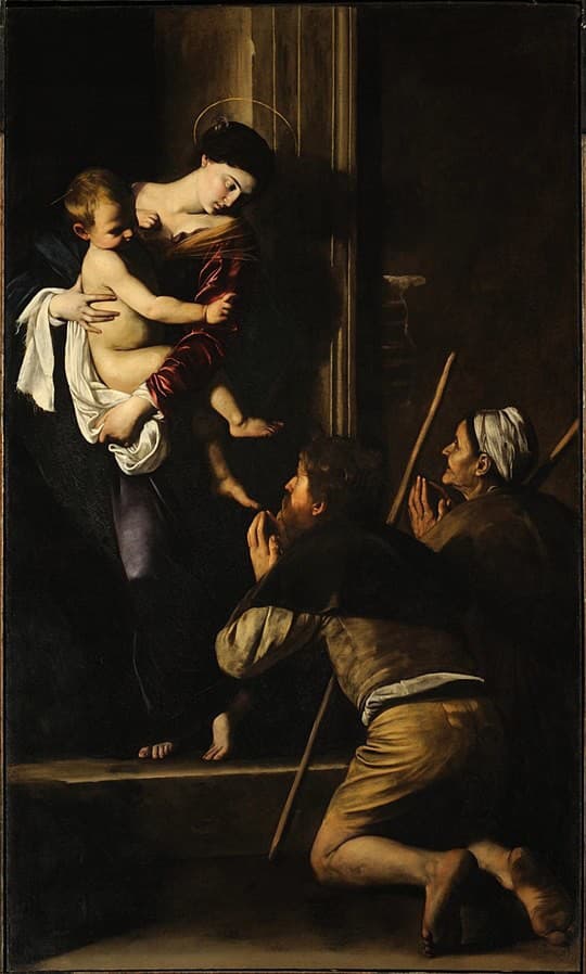 Madona a dieťa, 1603-1605