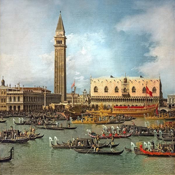 Benátky okolo roku 1738