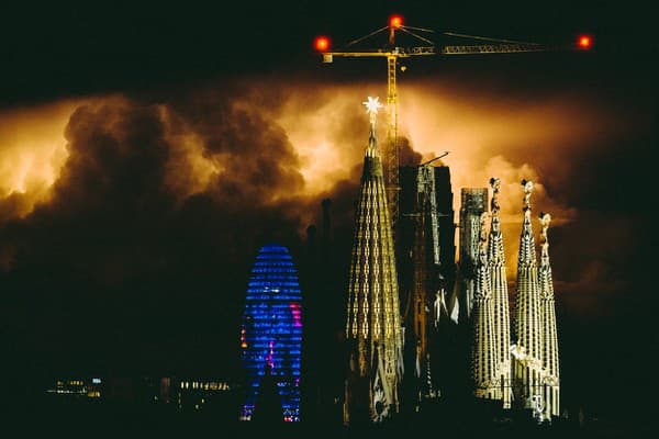 Sagrada Familia v Barcelone