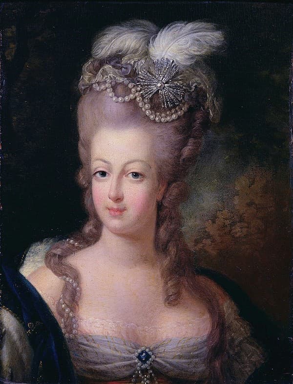 Mária Antoinetta na portréte