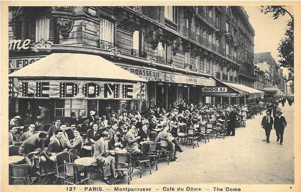 Café du Dôme, Montparnasse