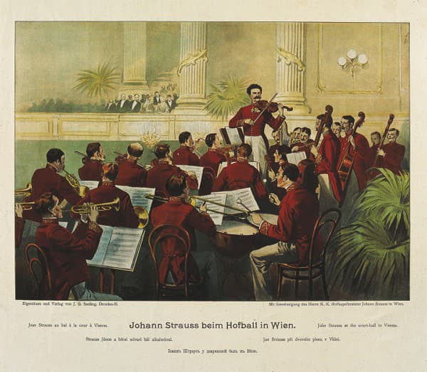 Johann Strauss s orchestrom
