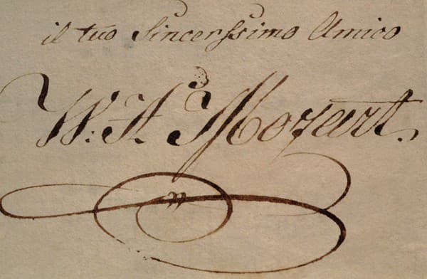 Mozartov podpis