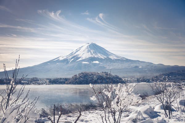 Fudži je symbolom Japonska: